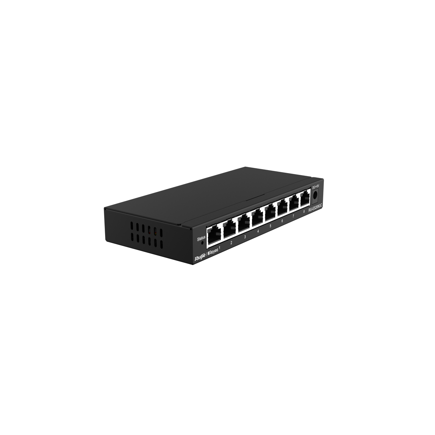 RG-ES208GC, 8-Port Gigabit Smart Cloud Managed Non-PoE Switch
