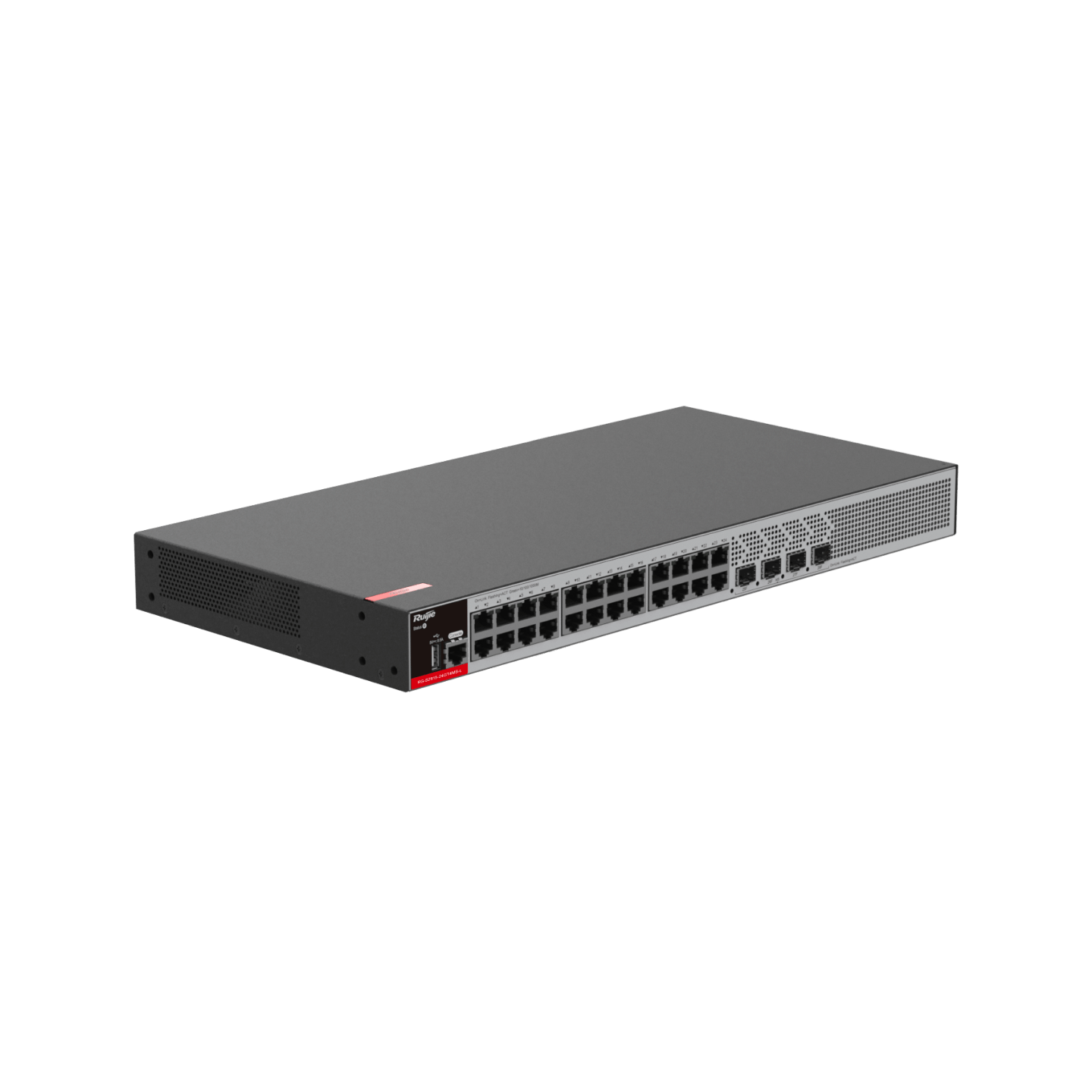 RG-S2915-24GT4MS-L 24-Port 1GE RJ45 Layer 2+ Managed Switch with Four 2.5GE Uplink SFP Ports